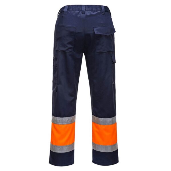 Pantalone alta visibilità combat bicolore poliestere/cotone 245 gr