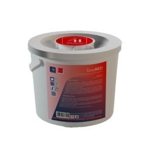 Panni preimpregnati detergenti Anticalcare Sanyred secchiello