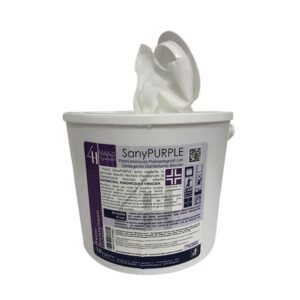 Panni preimpregnati detergenti sanificante Sanypurple ricarica