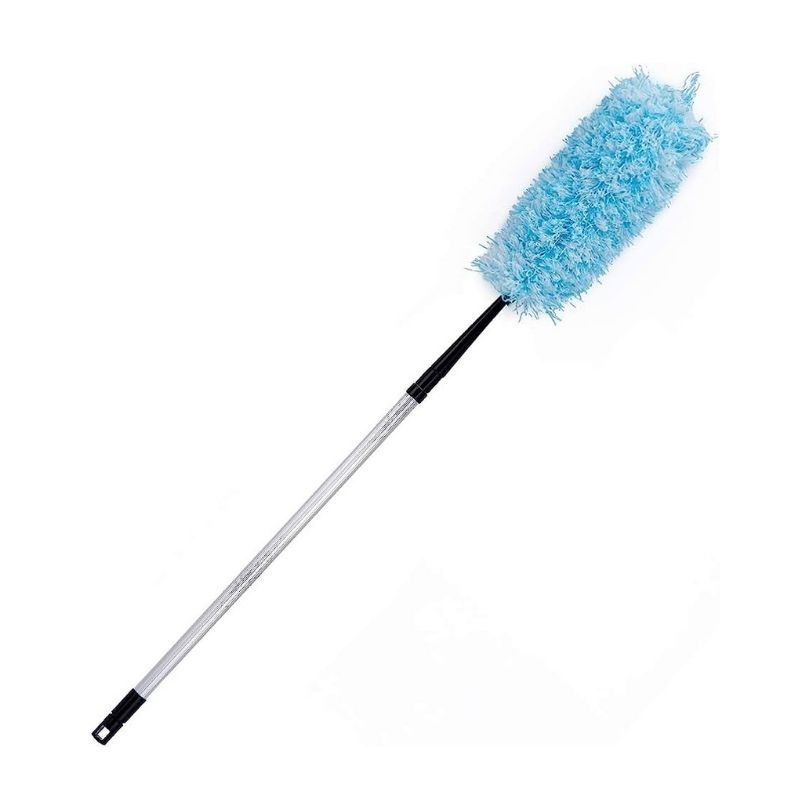 Piumino attirapolvere manico cm 90 (tipo swiffer) + 5 ricambi
