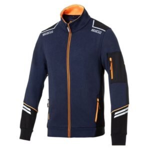 Felpa Sparco Alababa tech full zip 80% cotone 20% poliestere - int 100%  260g/m2