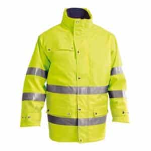 Parka  alta visibilit&agrave; 3 in 1 staccabile  impermeabile traspirante con bande 3M