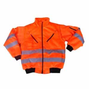 Bomber impermeabile3 in 1  con maniche staccabili e cappuccio
