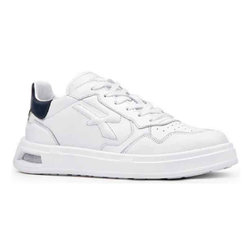 Scarpa U-Power Dragos in morbida pelle bianca OB SR