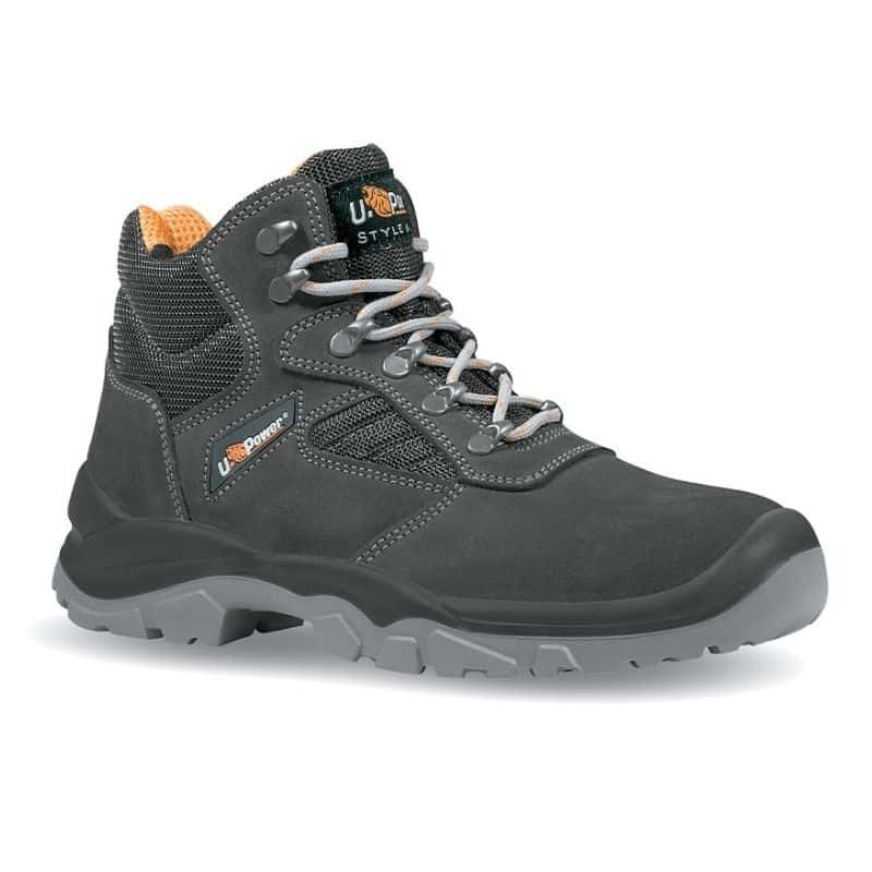 Scarpa U-Power Real pelle scamosciata, puntale lamina acciaio S1P SRC