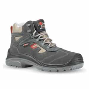 Scarpa U-Power Check pelle scamosciata, puntale lamina acciaio S1P SRC