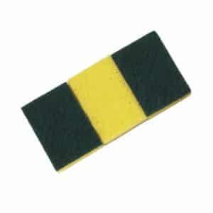 Panno spugna fbra giallo/verde maxi conf. 3 pz