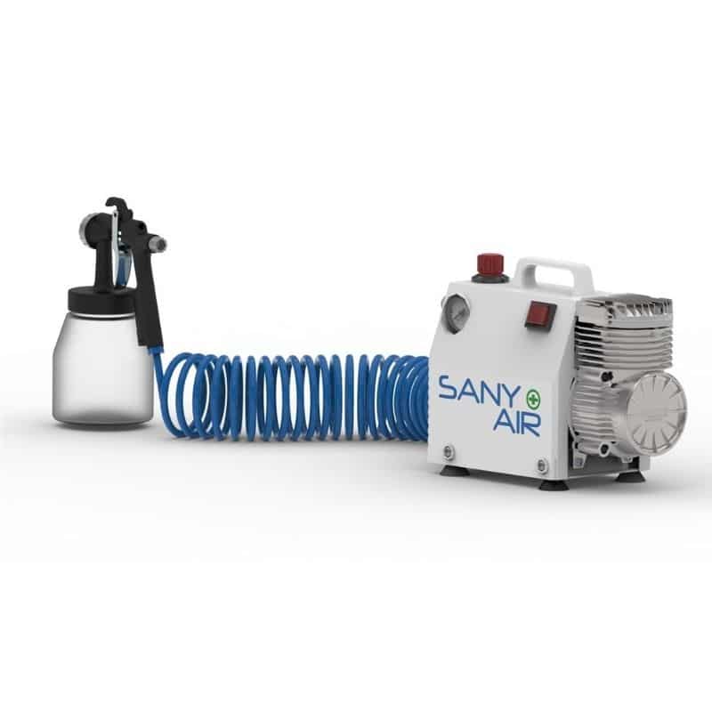 Sanificatore per ambienti Sany-Air compressore + aerografo