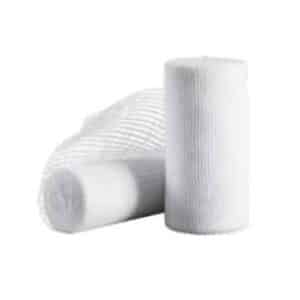 Benda di garza orlata 100% cotone idrofilo altezza cm 10 x 5 m