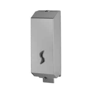 Dispenser per sapone liquido linea Brinox in acciaio satinato 1,2 lt