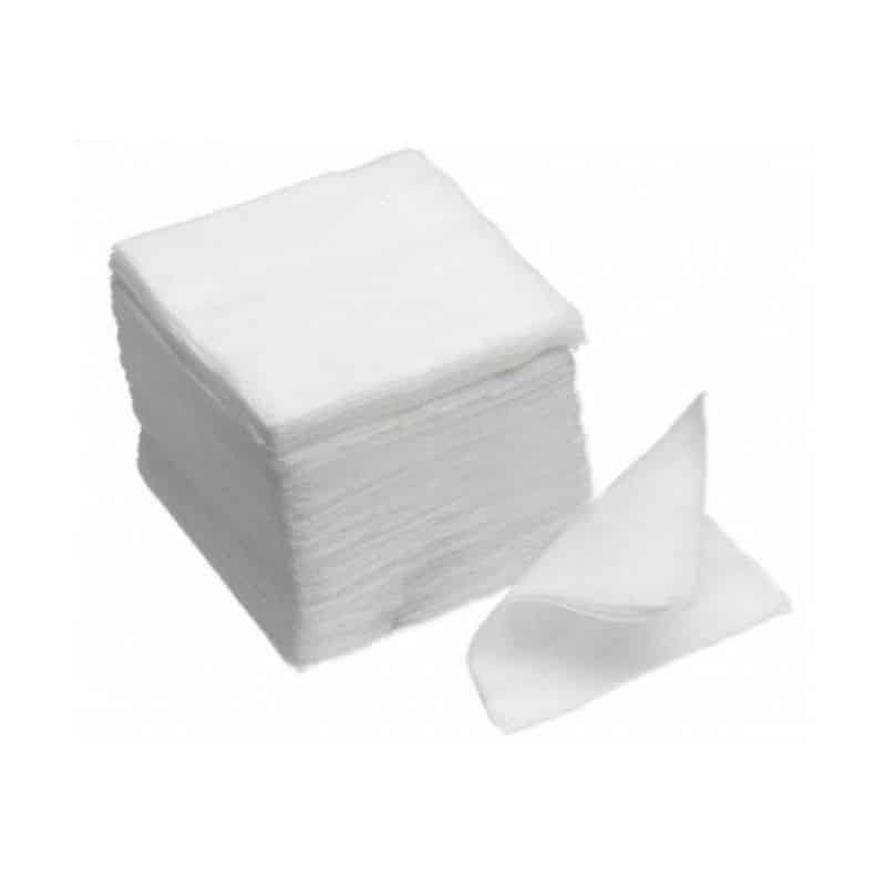 Compresse di garza piegata non sterile puro cotone 8 strati 10x10 cm