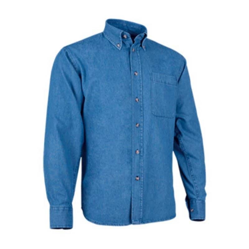 Camicia in jeans 100% cotone 200 gr