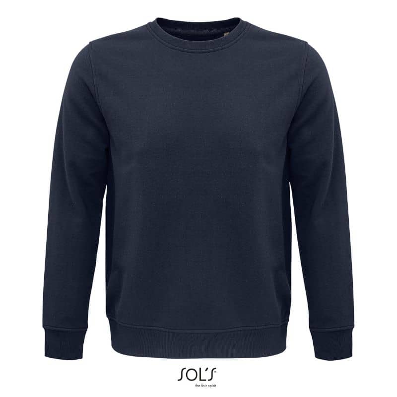 Felpa Sol's unisex girocollo 80% cotone 20% poliestere