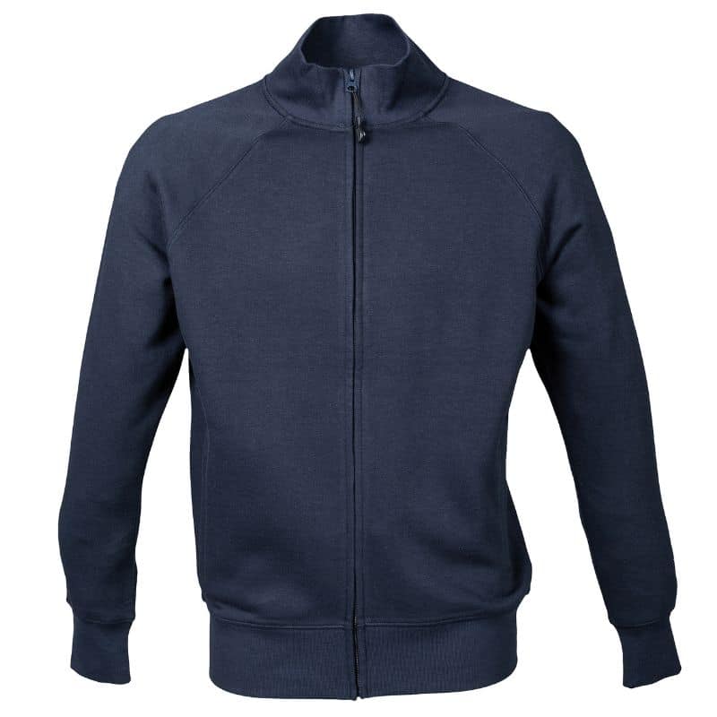 Felpa JRC Malesia zip lunga 80% cotone 20% poliestere 280 gr