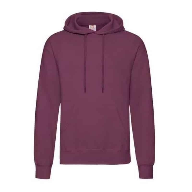 Felpa con cappuccio cotone/poliestere 280 gr