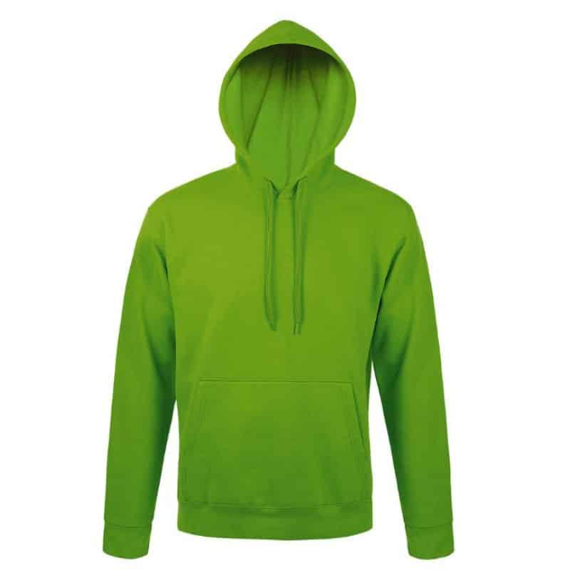 Felpa Sol's con cappuccio 50% cotone Ringspun 20% poliestere