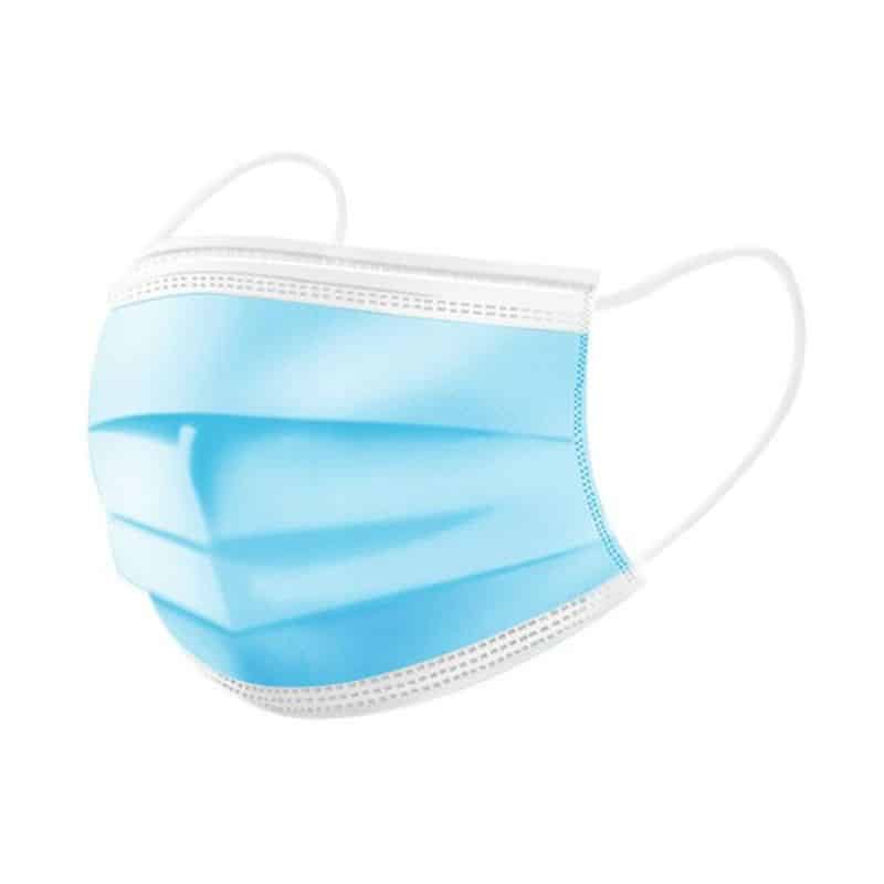 Mascherina chirurgica con elastici