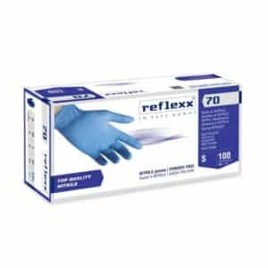 Guanto monouso nitrile s/p Reflexx N73 4,5 gr box 100 pz