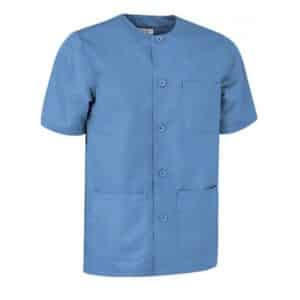 Casacca sanitaria Helsinki manica corta bottoni frontali 190 gr/ m2
