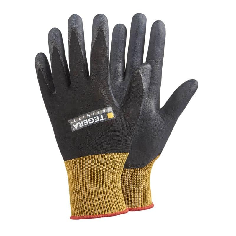 Guanto anticalore in nylon e spandex rivestito nitrile Tegera infinity-8800
