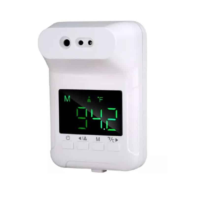 Termometro digitale a scansione automatica frontale a infrarossi (da parete o cavalletto)