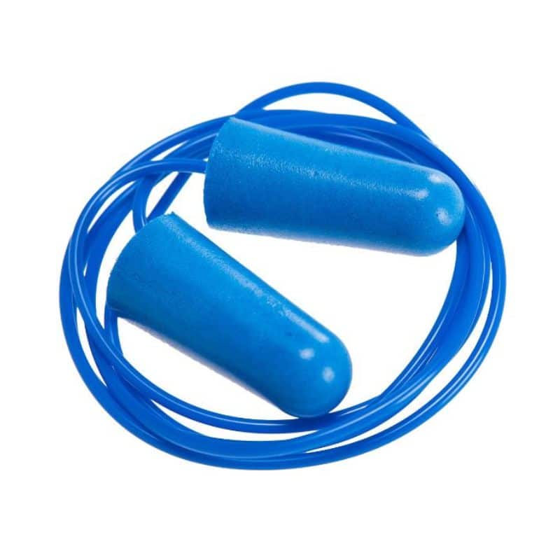 Inserti auricolari con cordoncino SNR 36 dB conf.200 pz