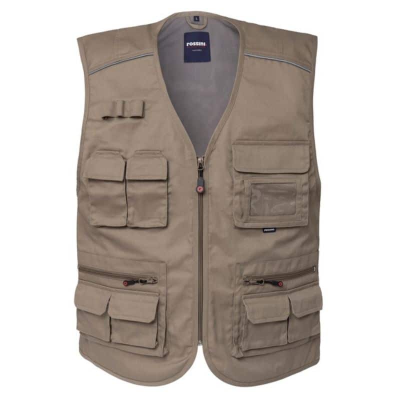 Gilet Florida Rossini estivo 65% poliester 35% cotone 210 gr