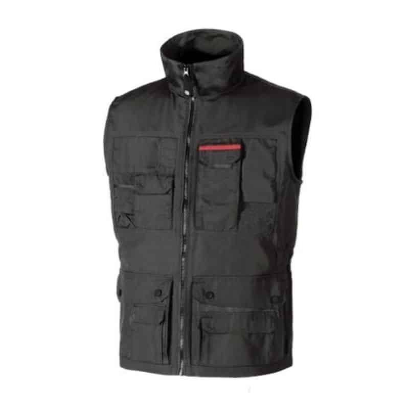 Gilet First cotone/poliestere dotato di tasca portacellulare 260 gr/m2