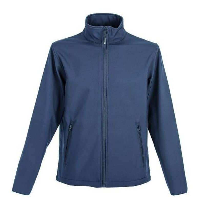 Giubbino softshell 95% poliestere 5% elastene 280 gr