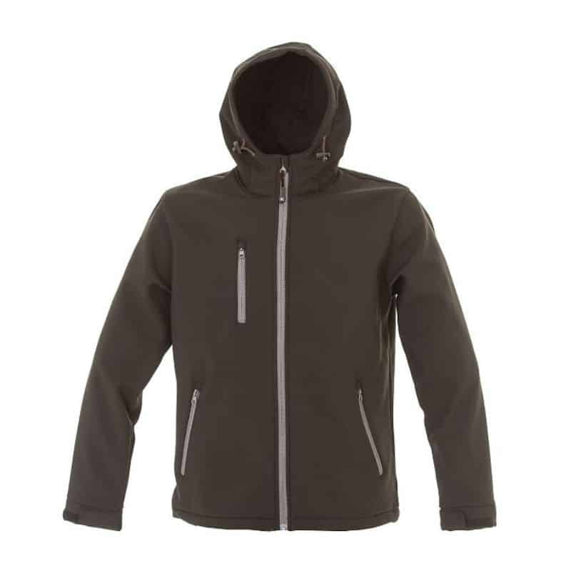 Giubbino softshell 94% polyestere 4% elastene 280 gr