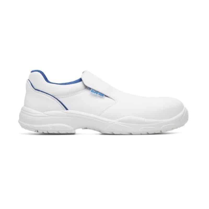 Scarpa bianca Rose traspirante puntale in composito senza lacci S2 SRC