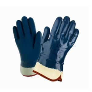 Guanto NBR dorso ricoperto con manichetta  4221X